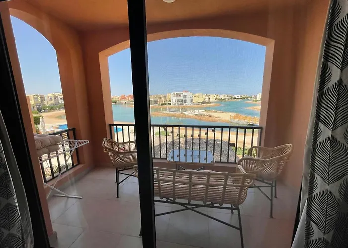 Apartment Boho Chic - Scenic Lagoon View At Tawila, Gouna Hurghada