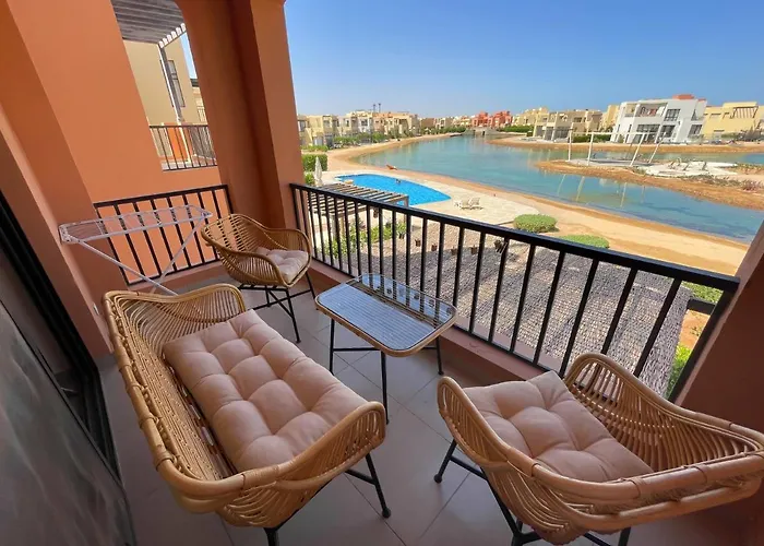 Boho Chic - Scenic Lagoon View At Tawila, Gouna * Gurdaka